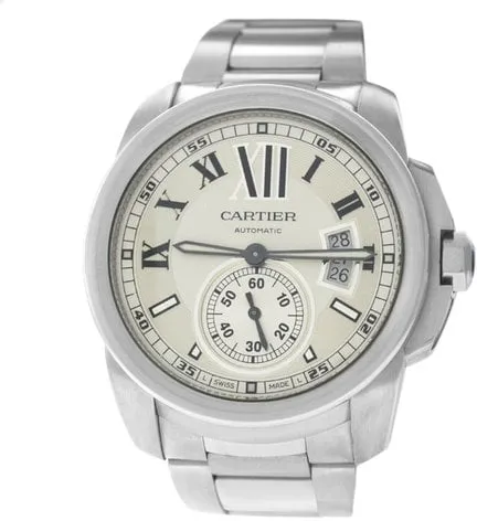 Cartier Calibre de Cartier 3389 / W7100015 42mm Stainless steel Silver