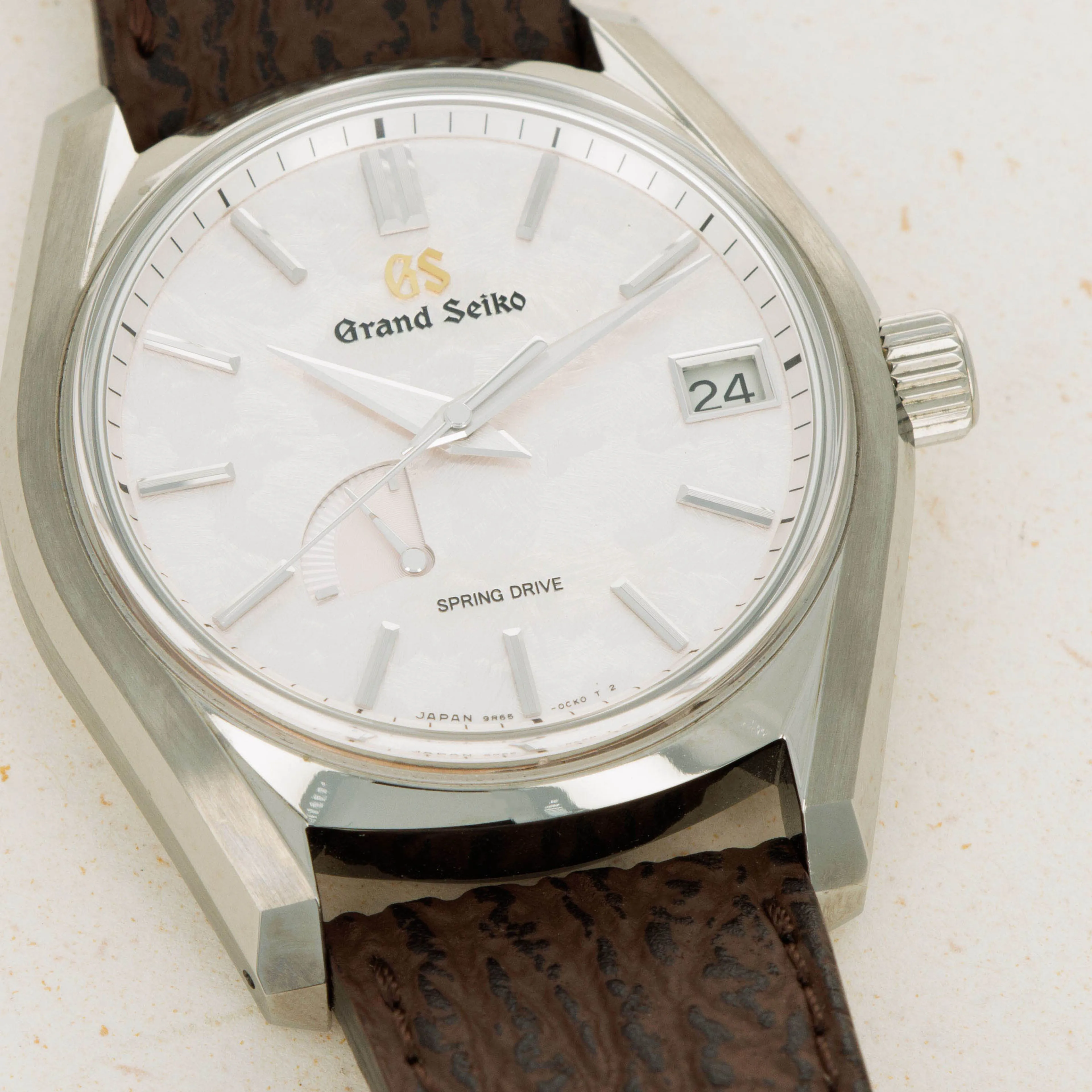 Grand Seiko Heritage SBGA413 40mm Titanium Silver 1