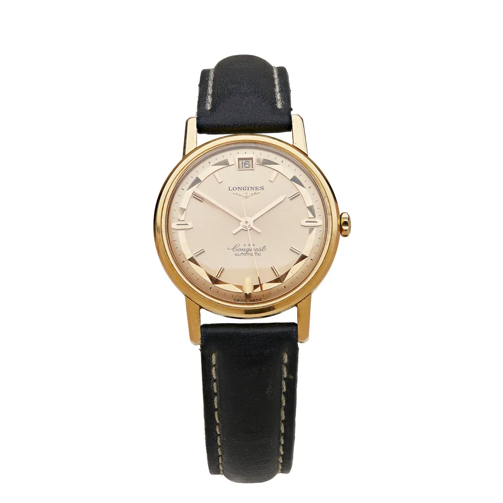 Longines Conquest 261 35mm Rose gold Champagne