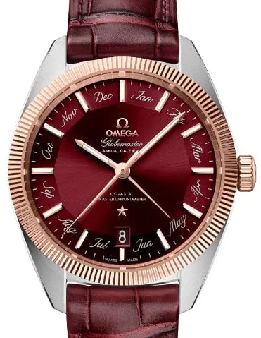 Omega Globemaster 130.23.41.22.11.001 41mm Stainless steel Red