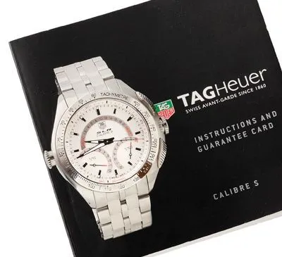 TAG Heuer SLR 47mm Stainless steel Silver