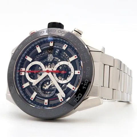 TAG Heuer Carrera CAR2A1W.BA0703 43mm Stainless steel Skeleton