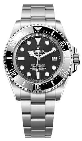 Rolex Sea-Dweller Deepsea 136660 44mm Stainless steel Black