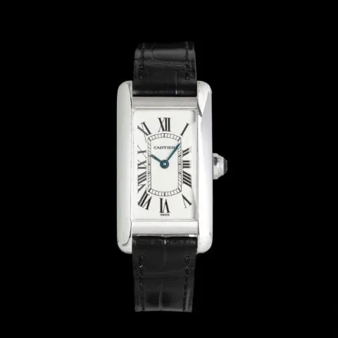 Cartier Tank Américaine 1710 34mm White gold Silver