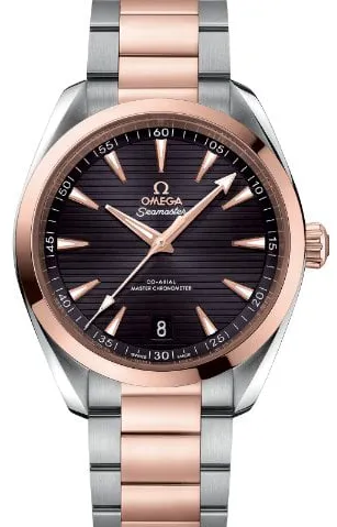 Omega Aqua Terra 220.20.41.21.06.001 41mm Gold/steel Grey