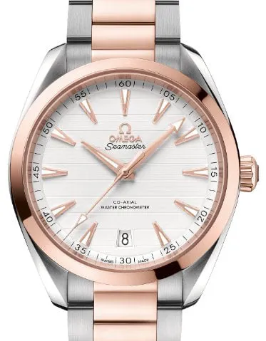 Omega Aqua Terra 220.20.41.21.02.001 41mm Gold/steel Silver