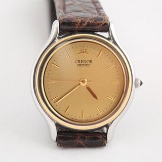 Seiko Credor 4J81-0A60 Stainless steel Golden | Dealer | EveryWatch