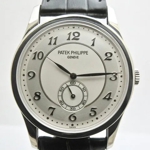 Patek Philippe Calatrava 5196P-001 37mm Platinum Silver