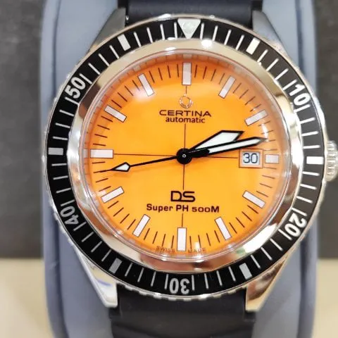 Certina Heritage Collection C037.407.17.280.10 43mm Stainless steel Orange