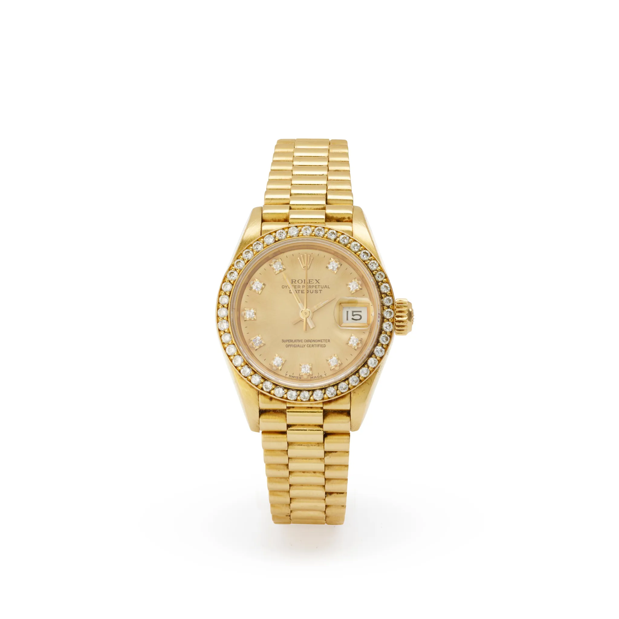 Rolex Lady-Datejust 69138 Yellow gold Gold-coloured