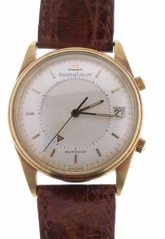 Jaeger-LeCoultre Memovox 141.016.1 36mm Yellow gold Silver