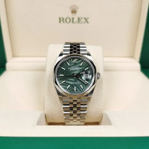 Rolex Datejust 36 126200 36mm Stainless steel Green