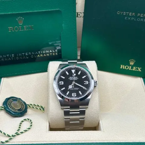 Rolex Explorer 224270 40mm Stainless steel Black