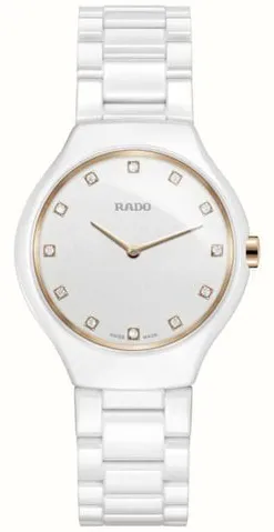 Rado True Thinline R27958722 White ceramic White