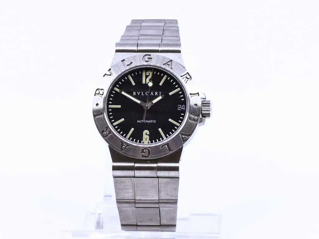 Bulgari LCV 29 S 29mm Stainless steel Black