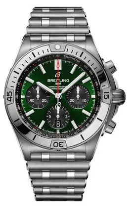 Breitling Chronomat AB0134101L1A1 42mm Stainless steel Green