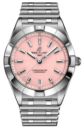 Breitling Chronomat A77310101K1A1 32mm Stainless steel Rose