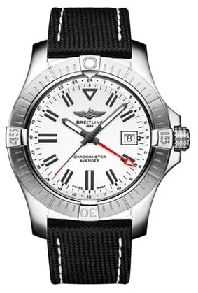 Breitling Avenger A32397101A1X1 43mm Stainless steel White