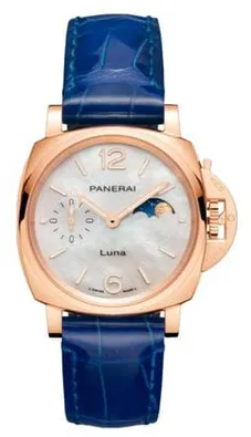 Panerai Luminor Due PAM 01181 38mm Yellow gold White Mother of Pearl