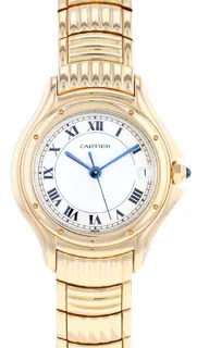 Cartier Cougar 11701 Yellow gold Cream