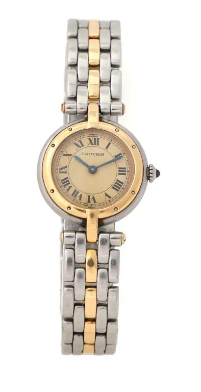 Cartier Panthère 1057920 23.5mm Yellow gold and Stainless steel Champagne