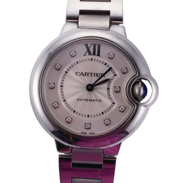 Cartier Ballon Bleu 3489 33mm Stainless steel Silver 2