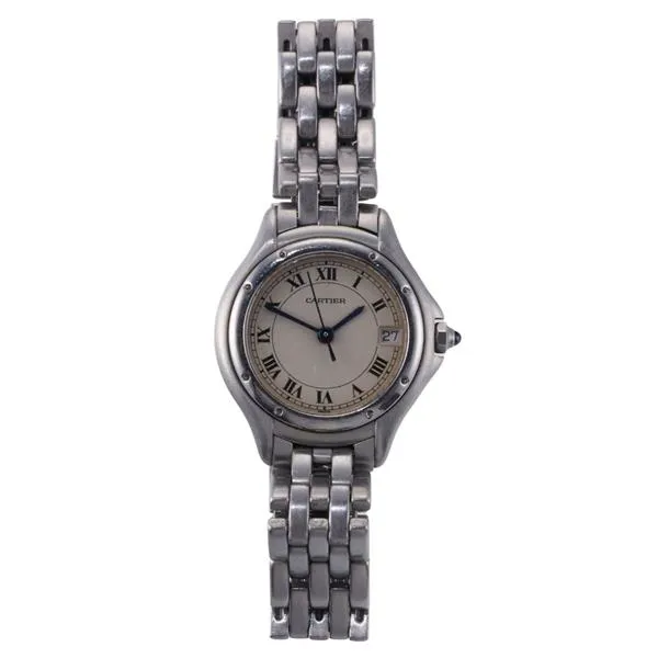 Cartier Cougar 121 000 R 26mm Stainless steel White