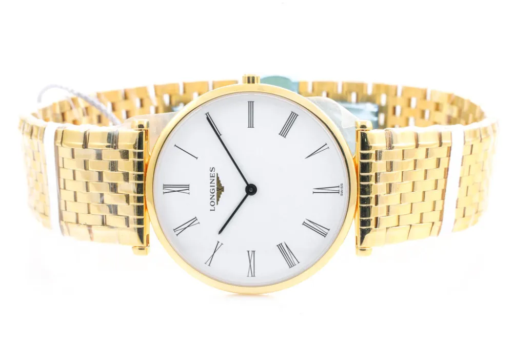 Longines La Grande Classique L4.755.2.11.8 36mm Yellow gold White