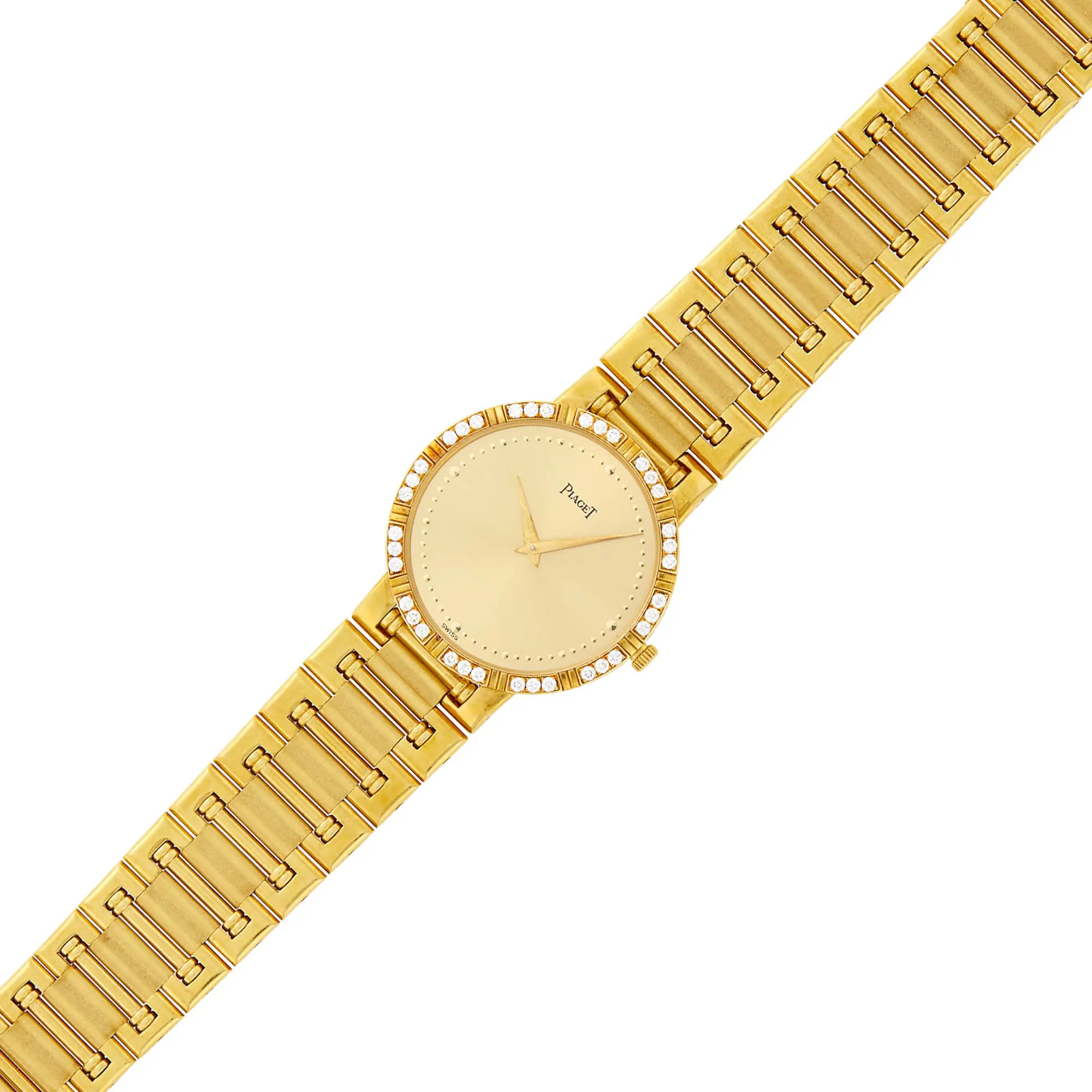 Piaget Dancer 31mm Yellow gold and Diamond Champagne