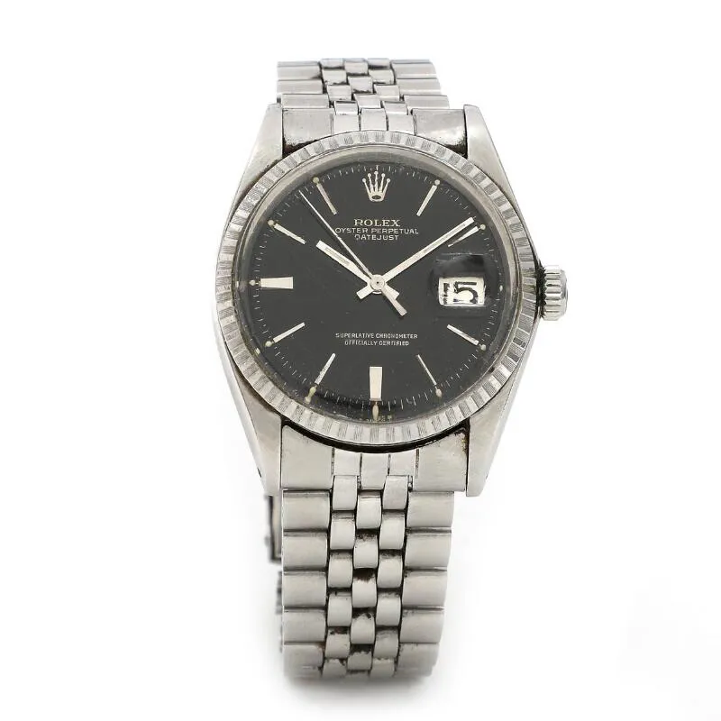 Rolex Datejust 1603 36mm Stainless steel Black