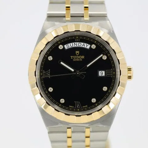 Tudor Royal M28603-0005 41mm Gold/steel Black