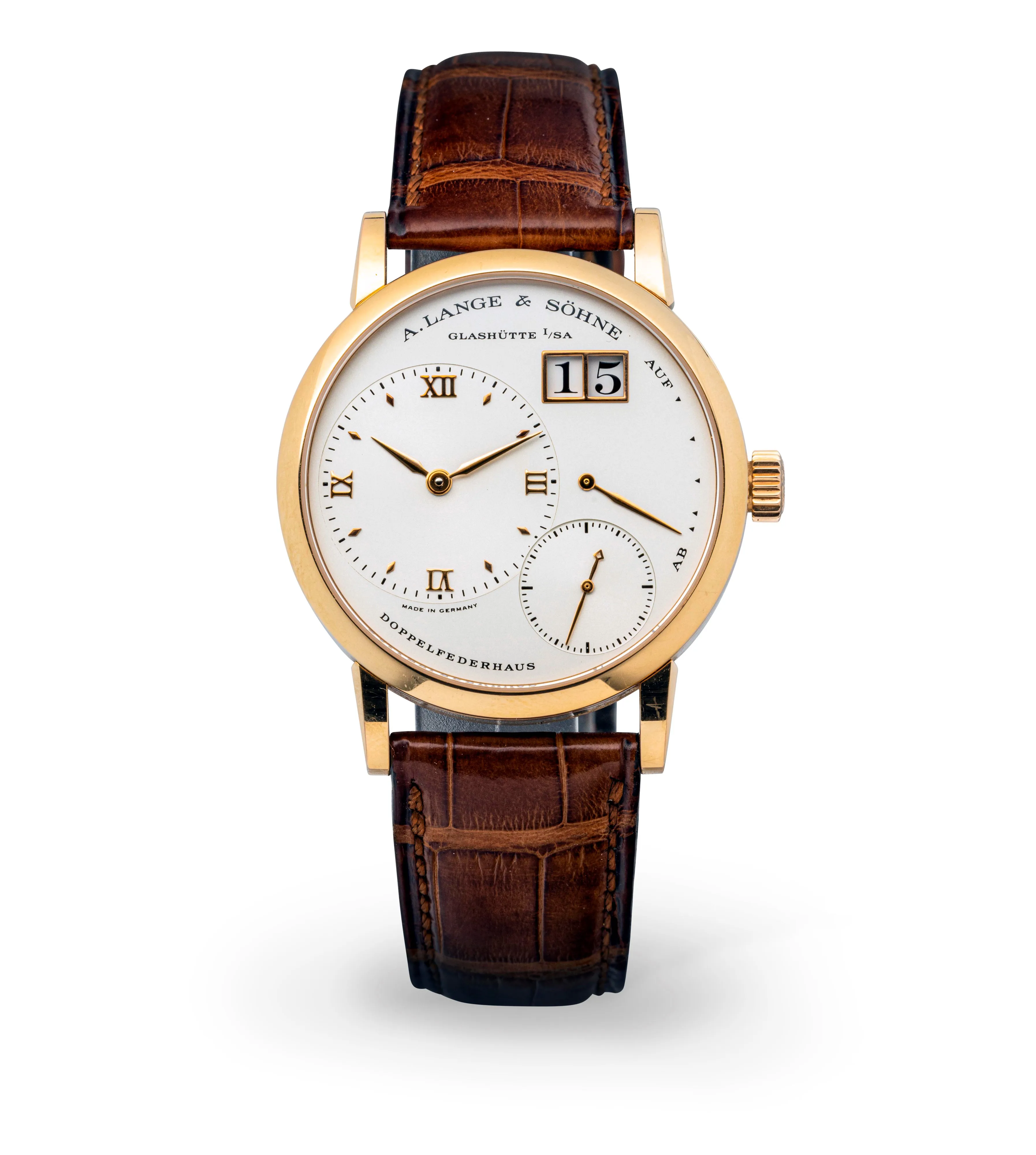 A. Lange & Söhne Lange 1 111.032 36mm Rose gold Silver