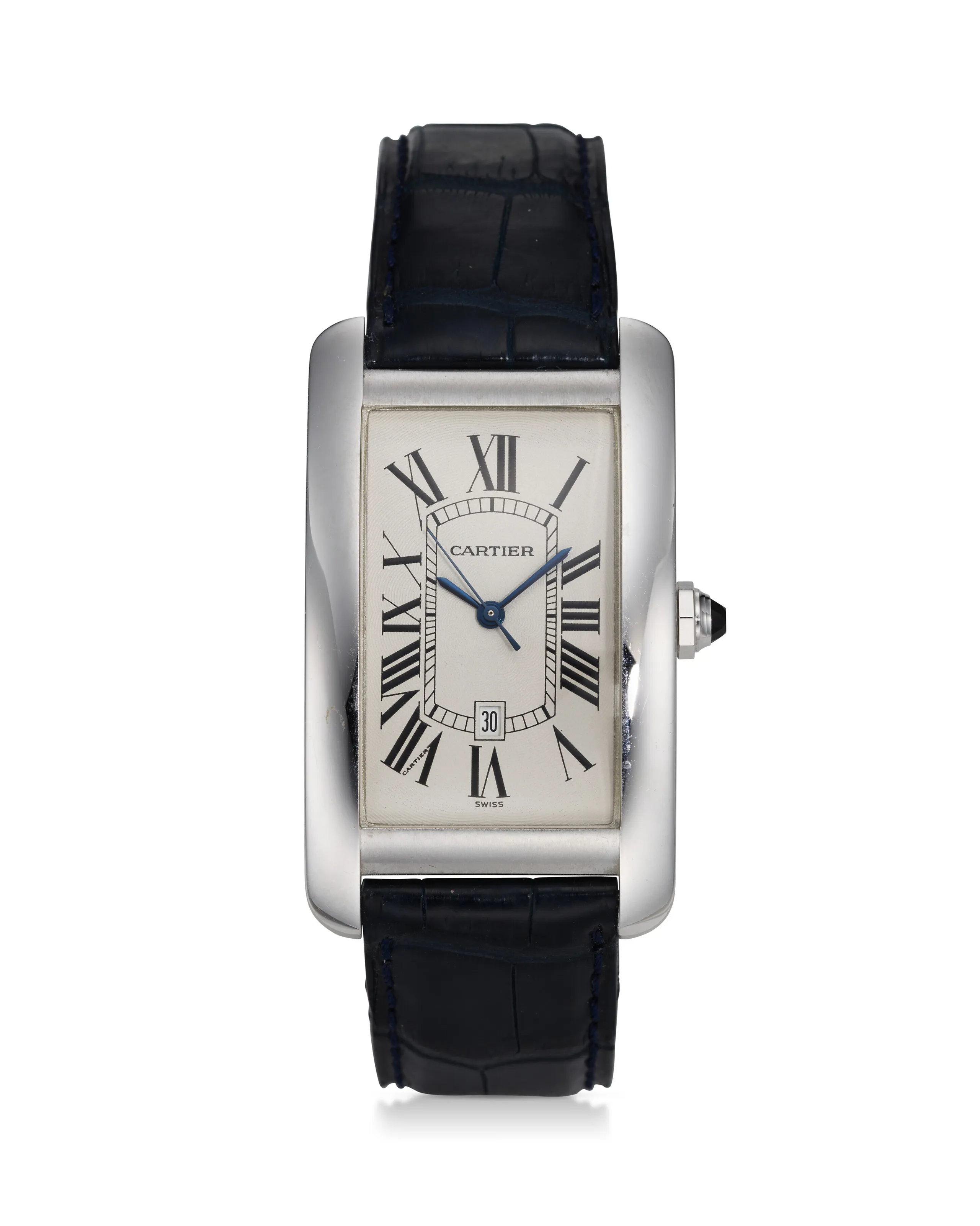 Cartier Tank W2603256 26.5mm White gold White