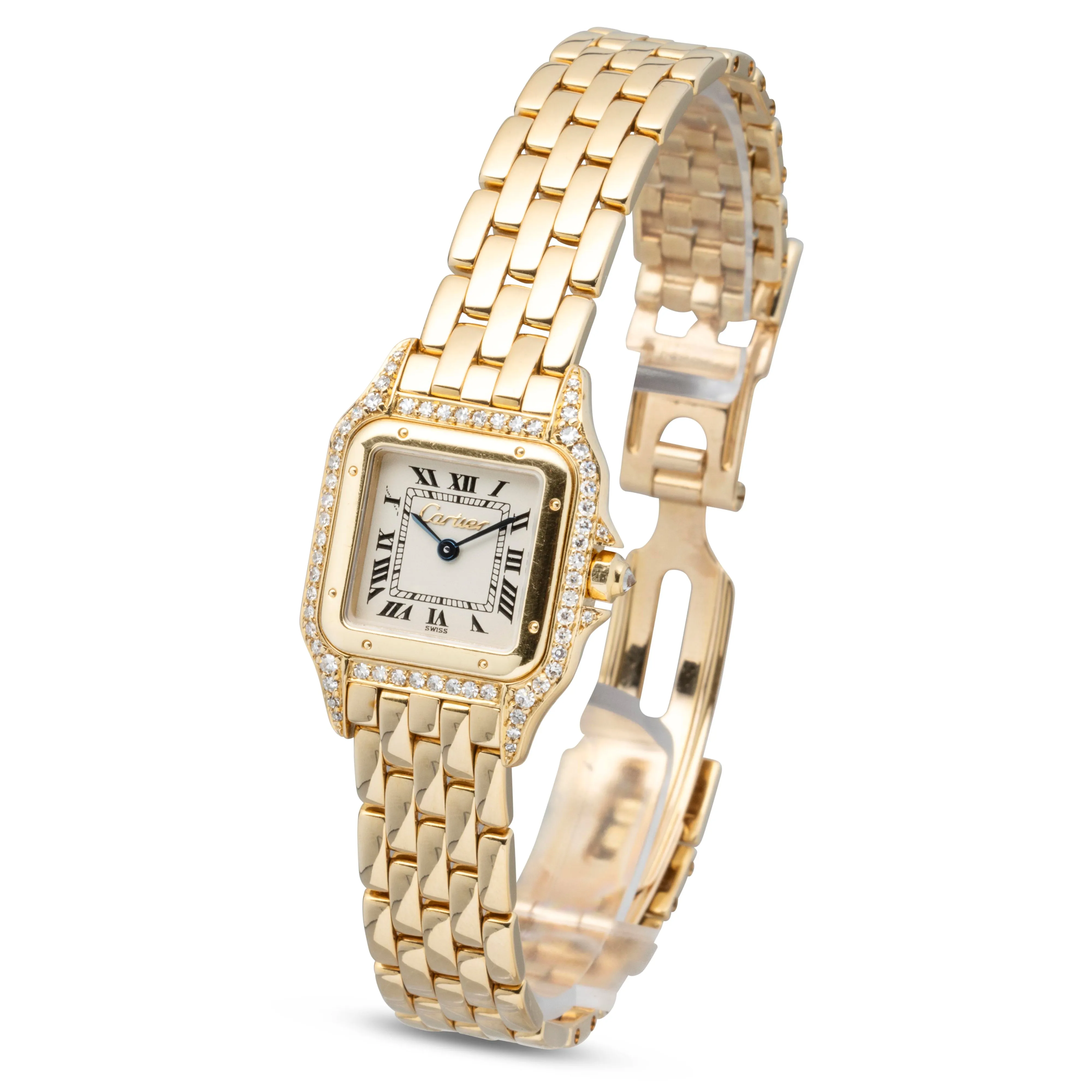 Cartier Panthère 866919 22mm Yellow gold Silver 1