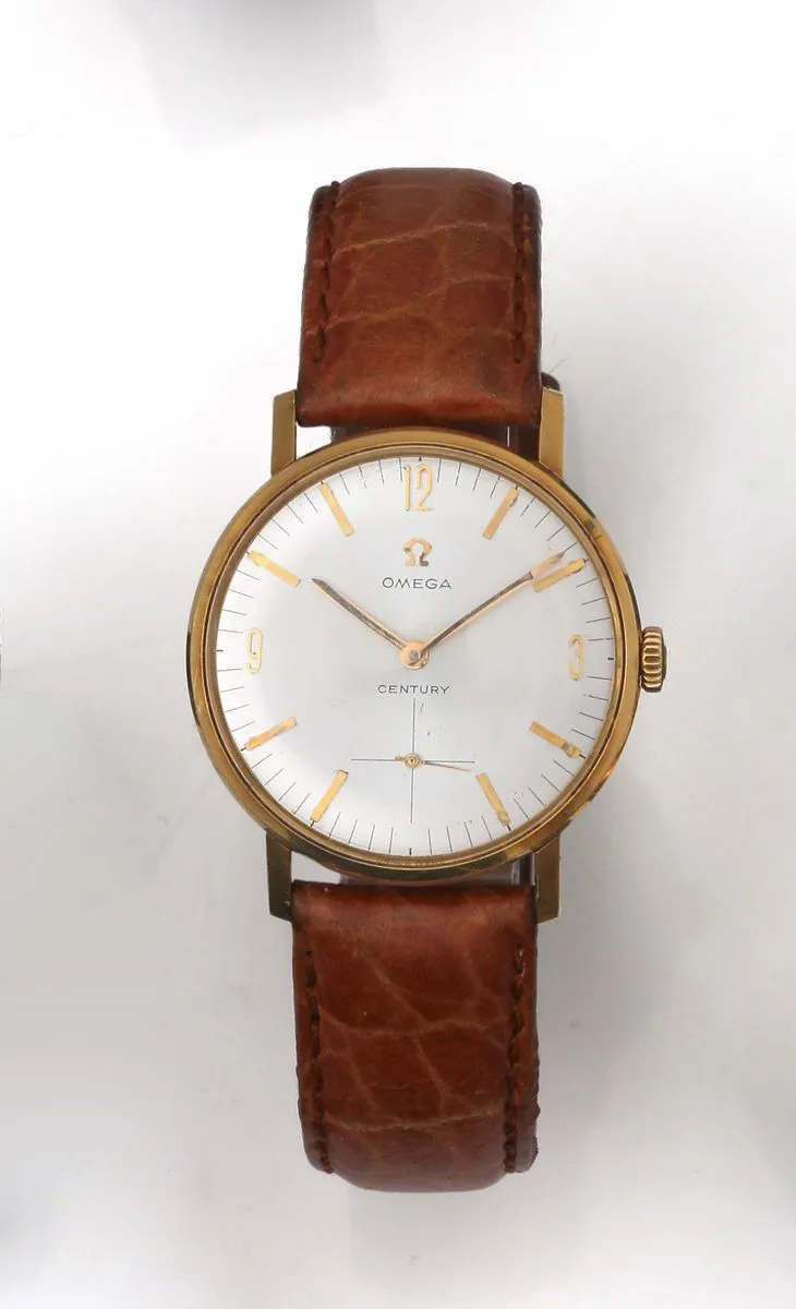 Omega 121.014 33mm Yellow gold White