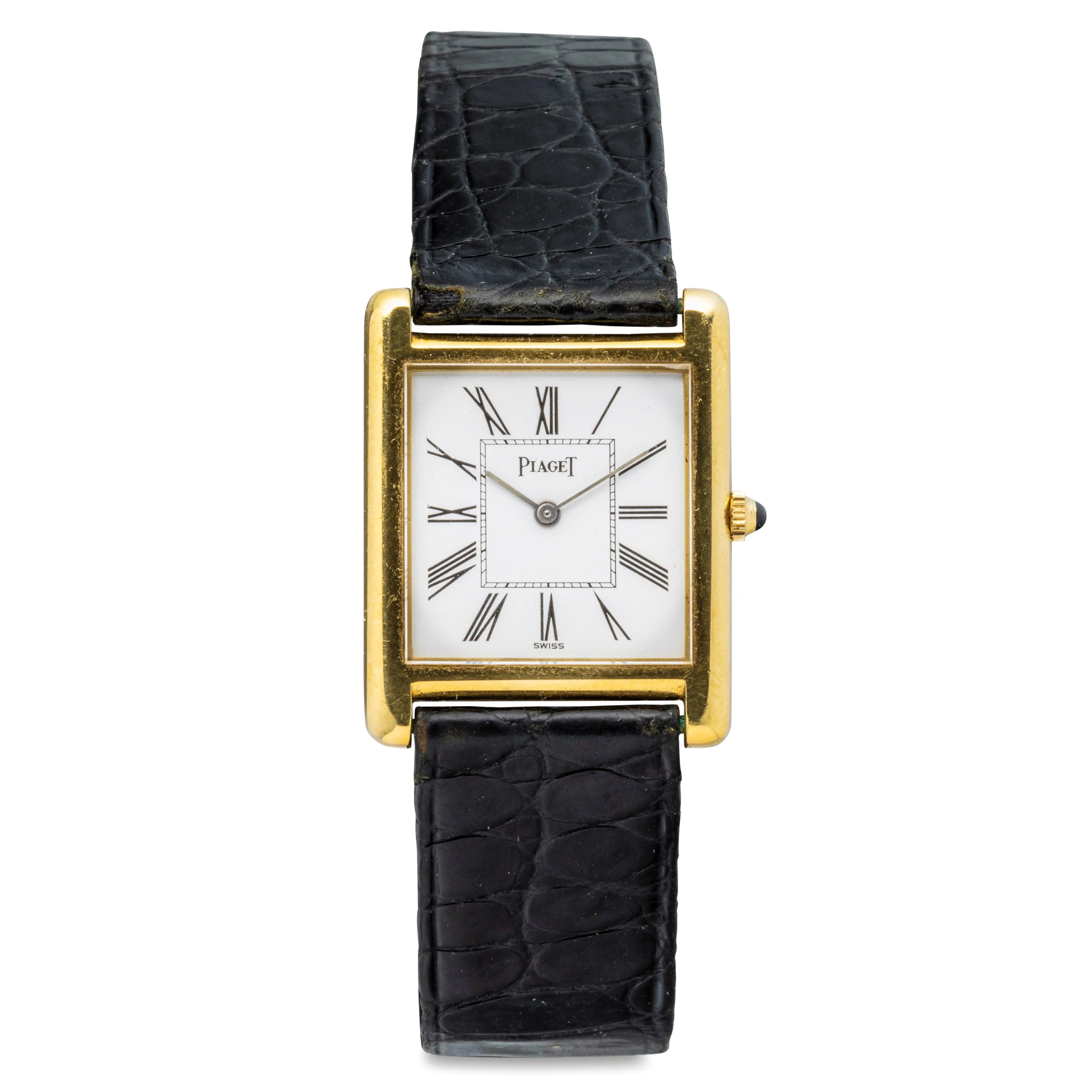 Piaget Tank 90800 29mm Yellow gold White