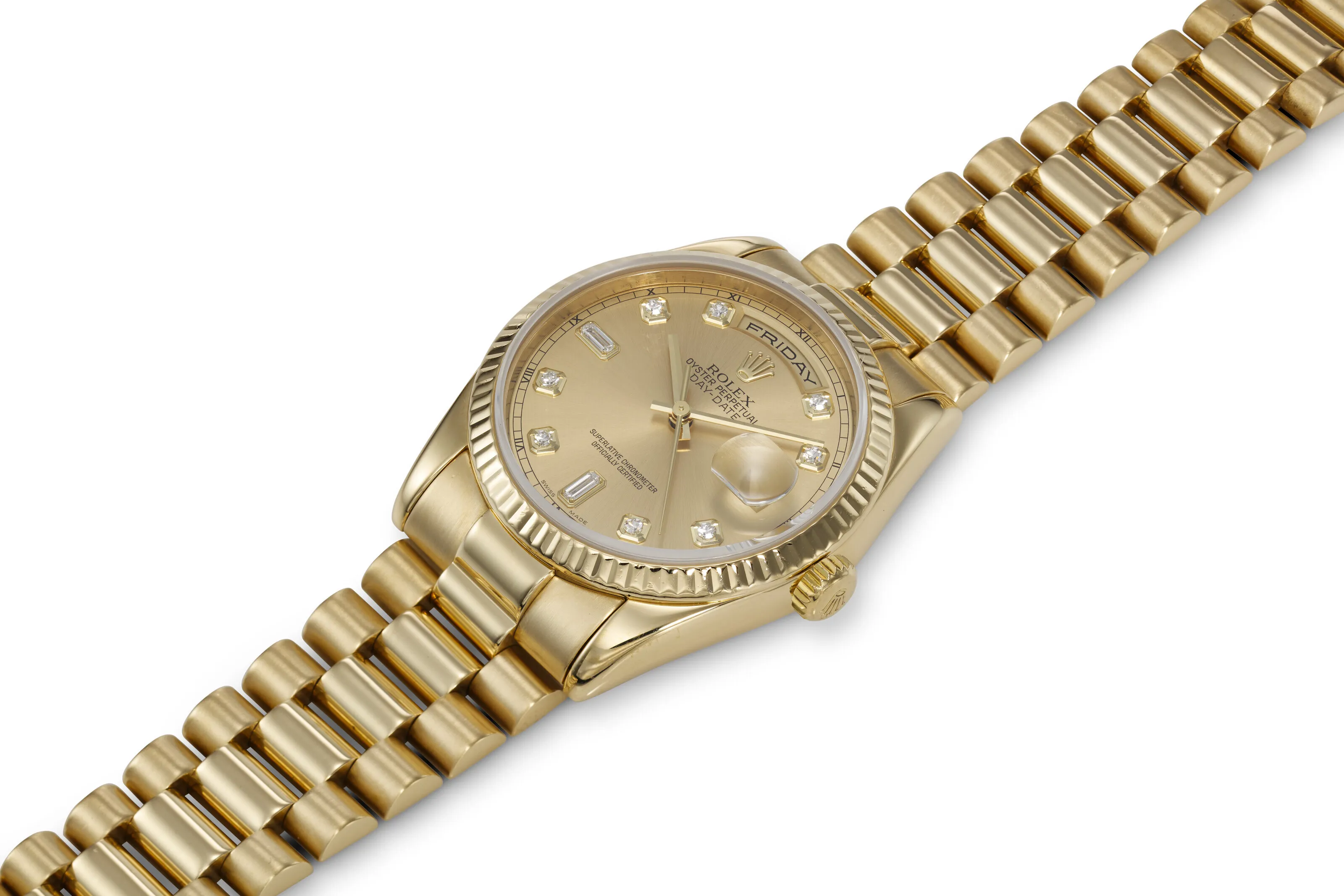 Rolex Day-Date 36 118238 36mm Yellow gold Champagne 1