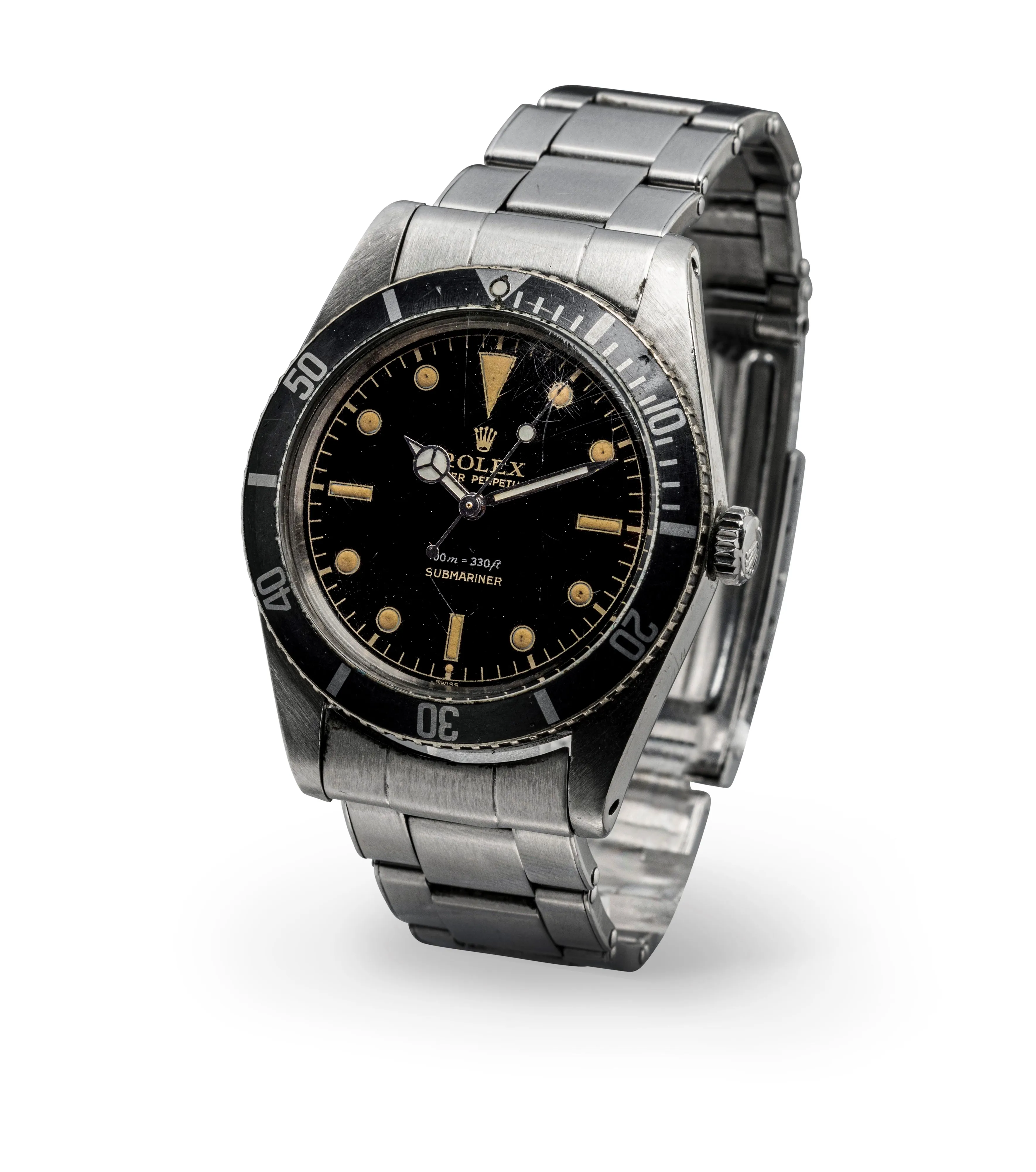 Rolex Submariner 5508 37mm Stainless steel Black 2