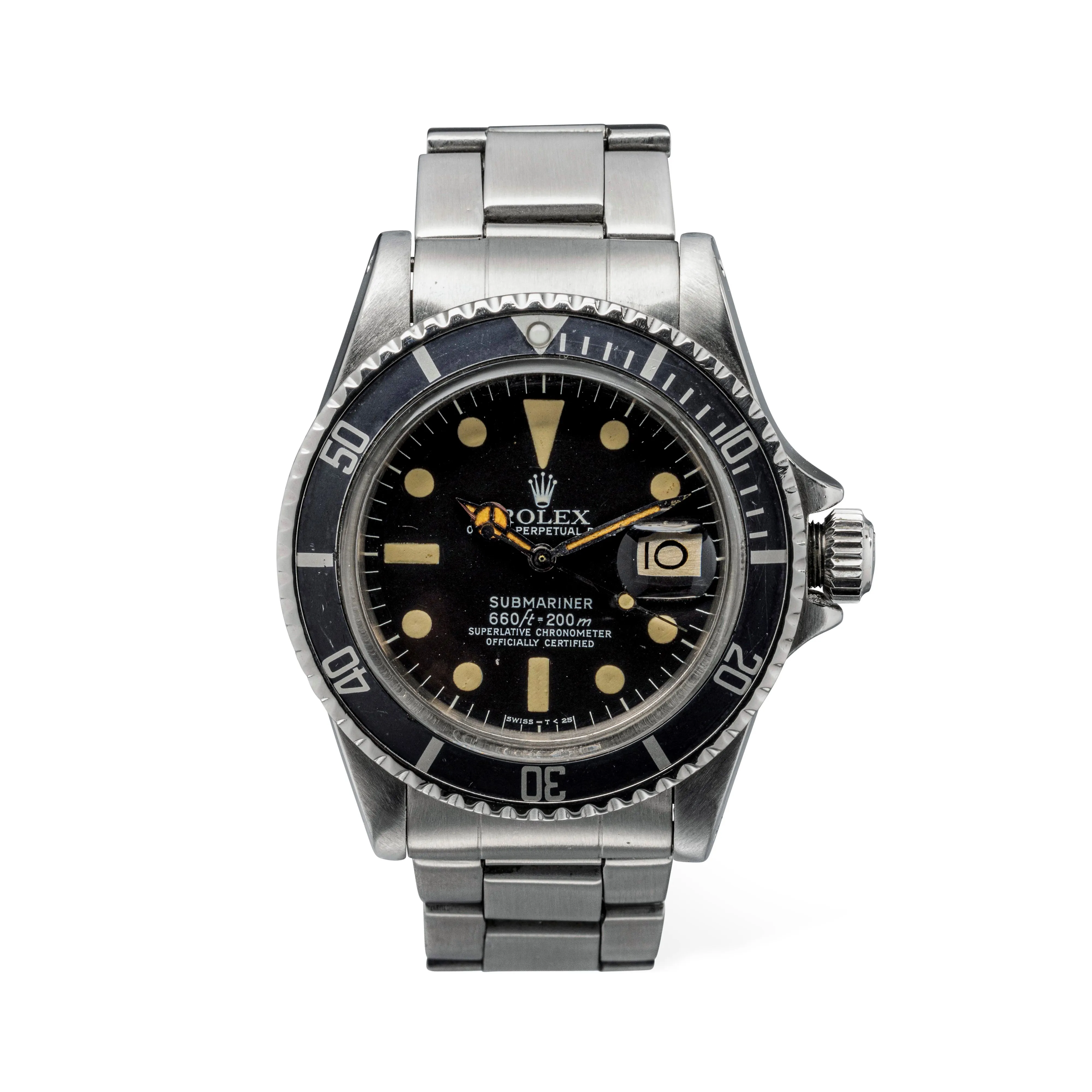 Rolex Submariner 1680 39mm Stainless steel Black