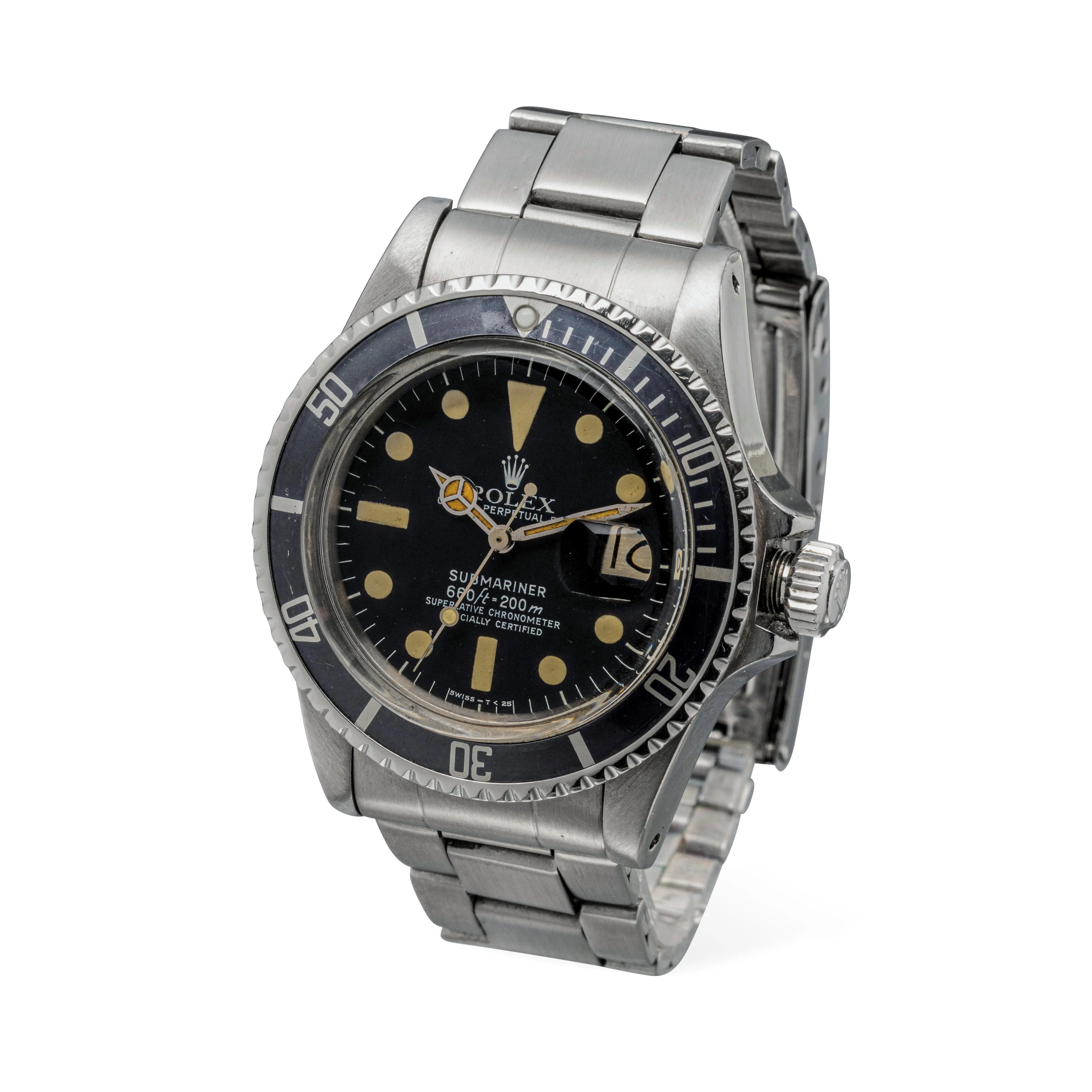 Rolex Submariner 1680 39mm Stainless steel Black 1