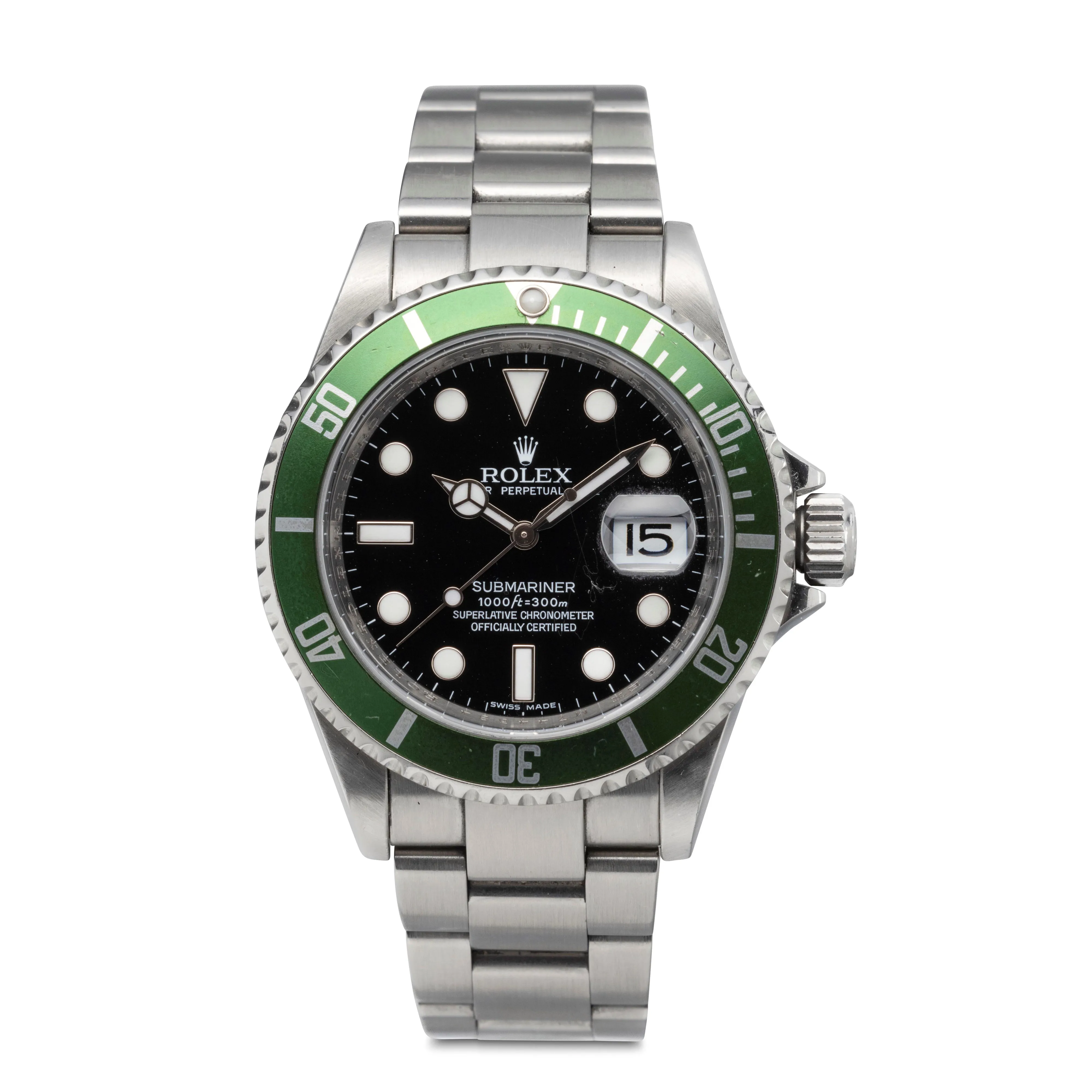 Rolex Submariner 16610LV 40mm Stainless steel Black