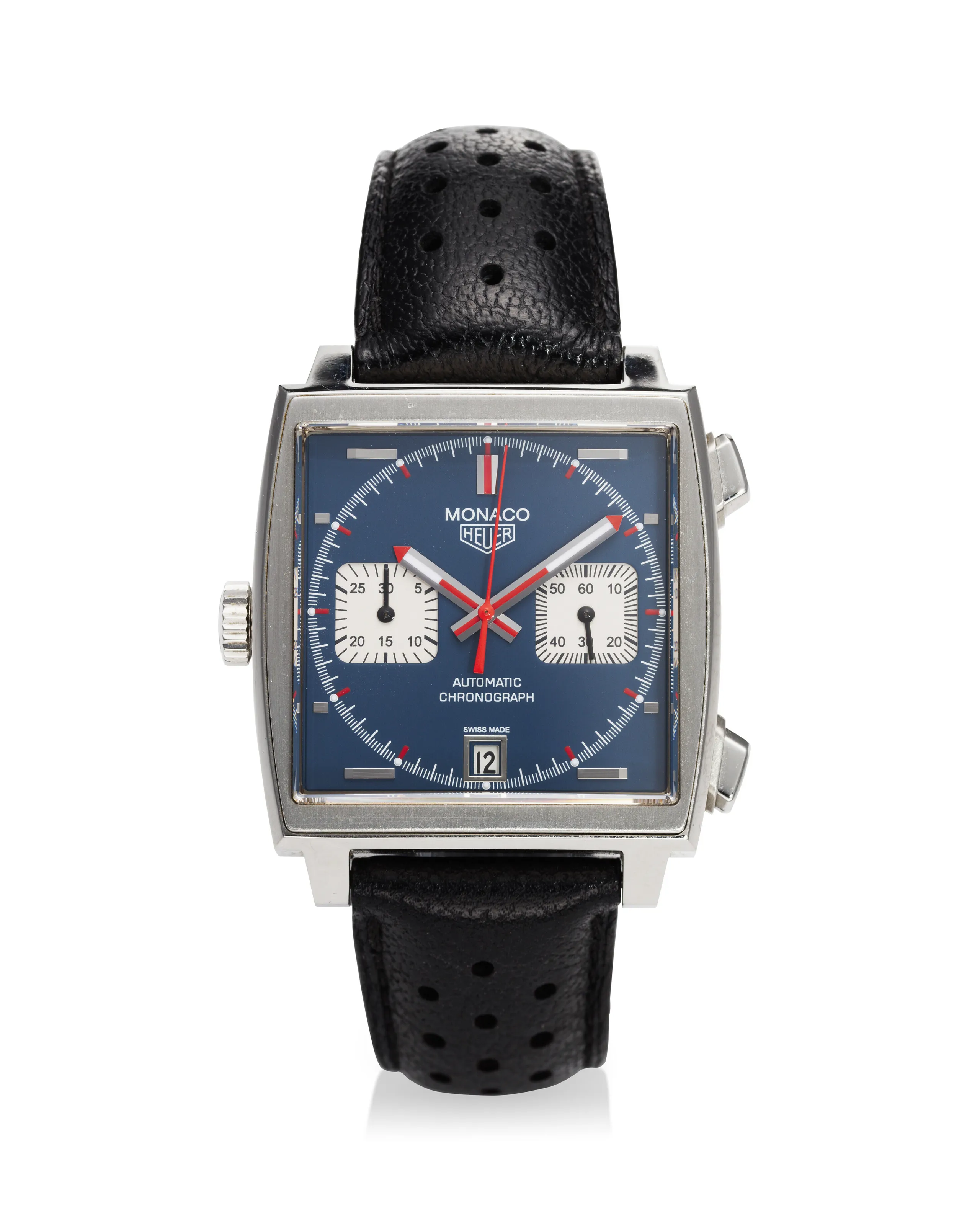 TAG Heuer Monaco CAW211A.EB0026 38mm Stainless steel Blue