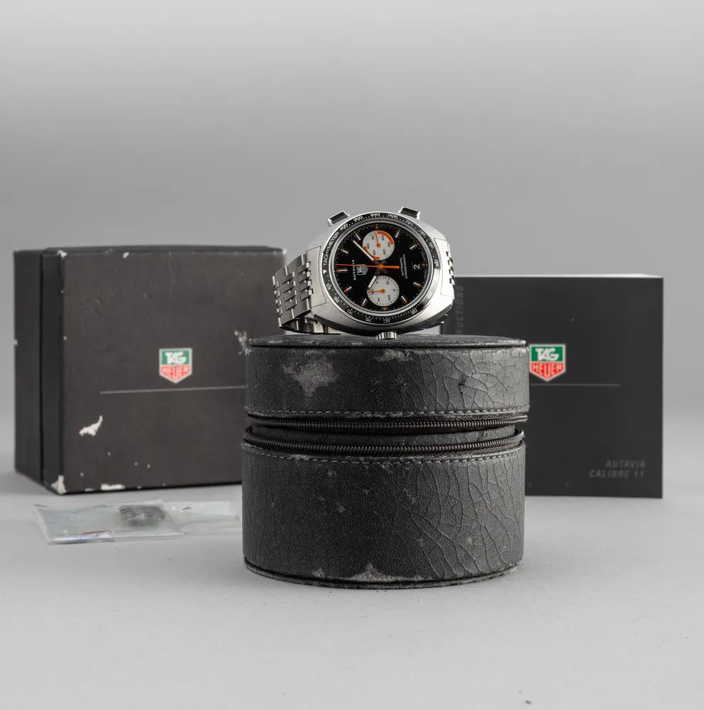 TAG Heuer Autavia CY2111 40mm Stainless steel Black 2