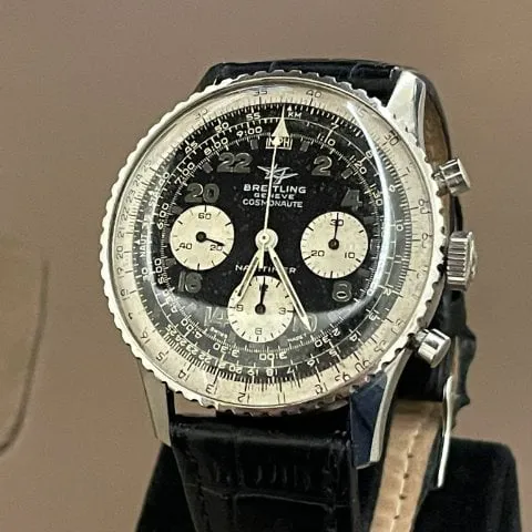 Breitling Navitimer Cosmonaute 809 41mm Stainless steel Black