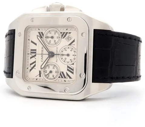 Cartier Santos W20090X8 41mm Stainless steel Silver