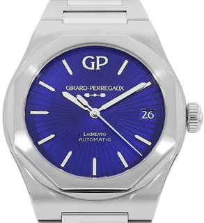 Girard-Perregaux Laureato Eternity Edition 81010-11-432-11A Stainless steel Blue