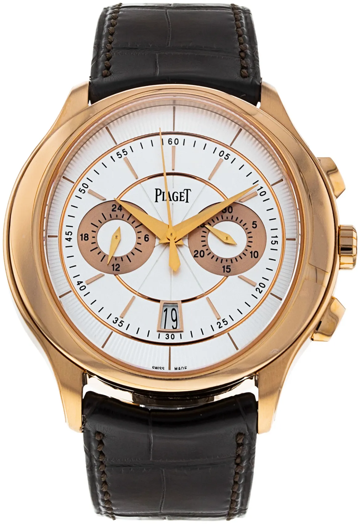 Piaget Gouverneur G0A37112 43mm Rose gold Silver