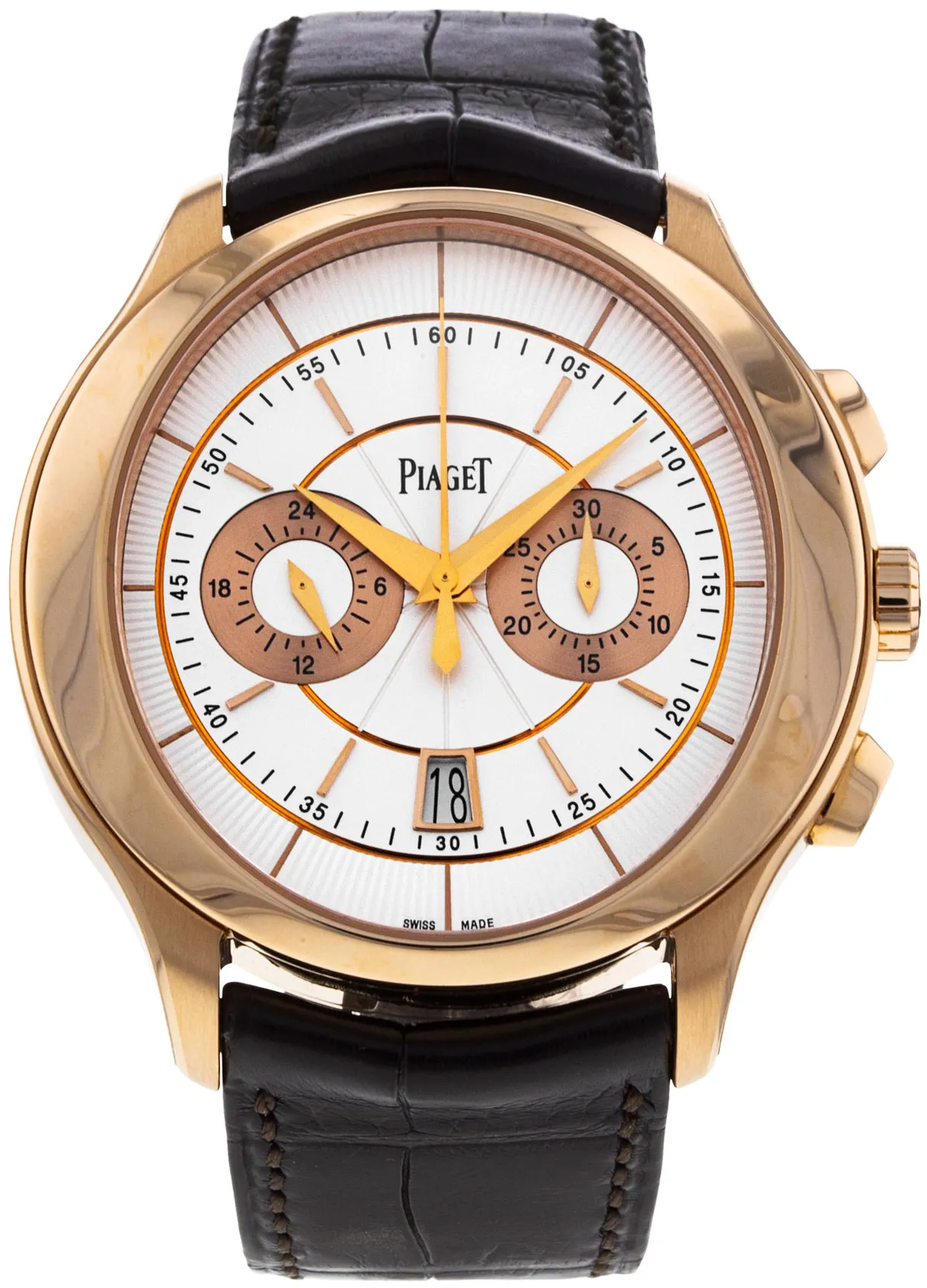 Piaget Gouverneur G0A37112 43mm Rose gold Silver