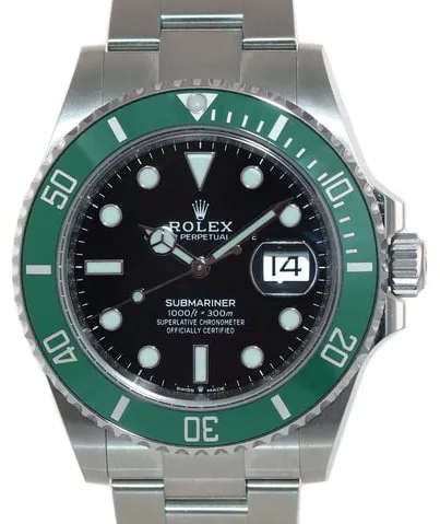 Rolex Submariner 41mm Stainless steel Black