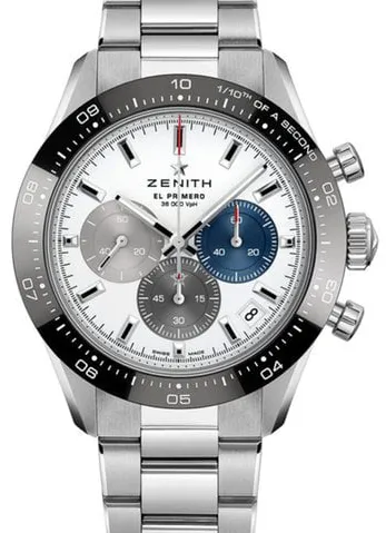 Zenith Chronomaster Sport 03.3100.3600/69.M3100 Stainless steel Silver